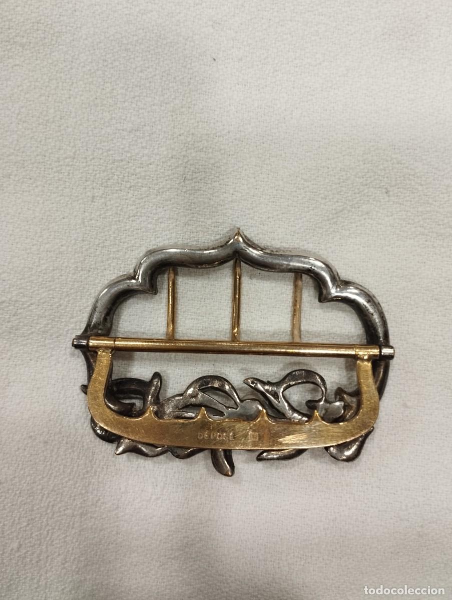 Joyeria: BROCHE O HEBILLA MODERNISTA FRANC&Eacute;S - Foto 2