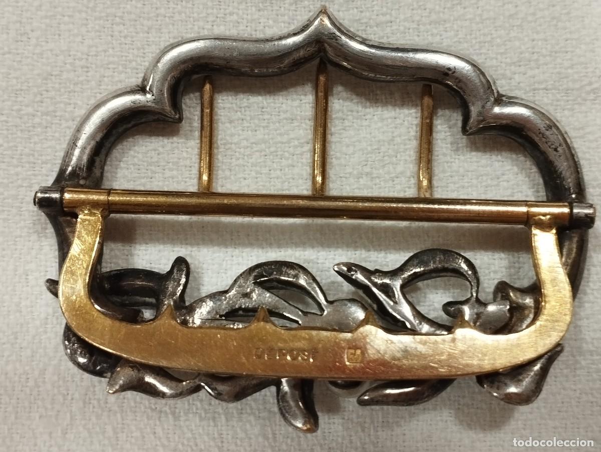 Joyeria: BROCHE O HEBILLA MODERNISTA FRANC&Eacute;S - Foto 3