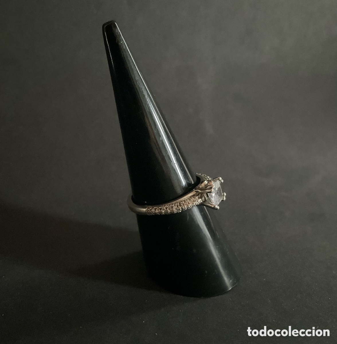 Joyeria: Anillo de plata 925 con piedras transparentes - Foto 4