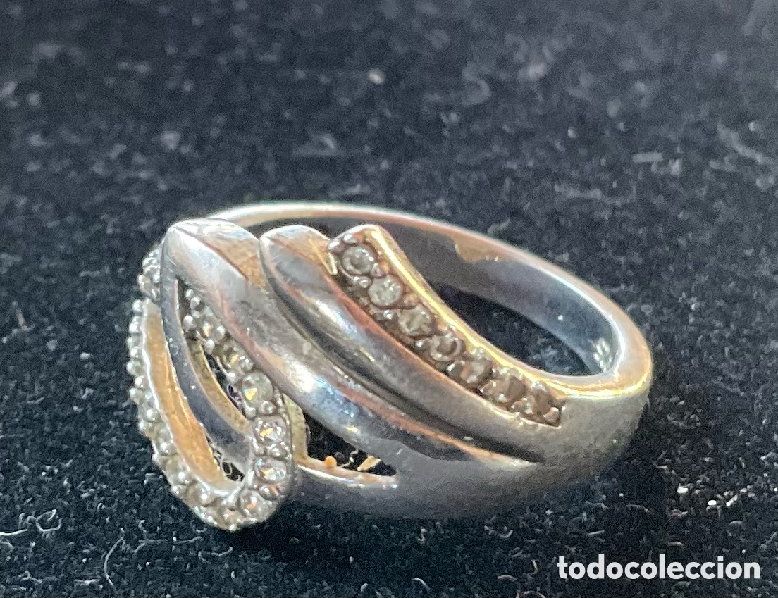 Joyeria: Anillo de plata 925 con marcasitas. - Foto 2