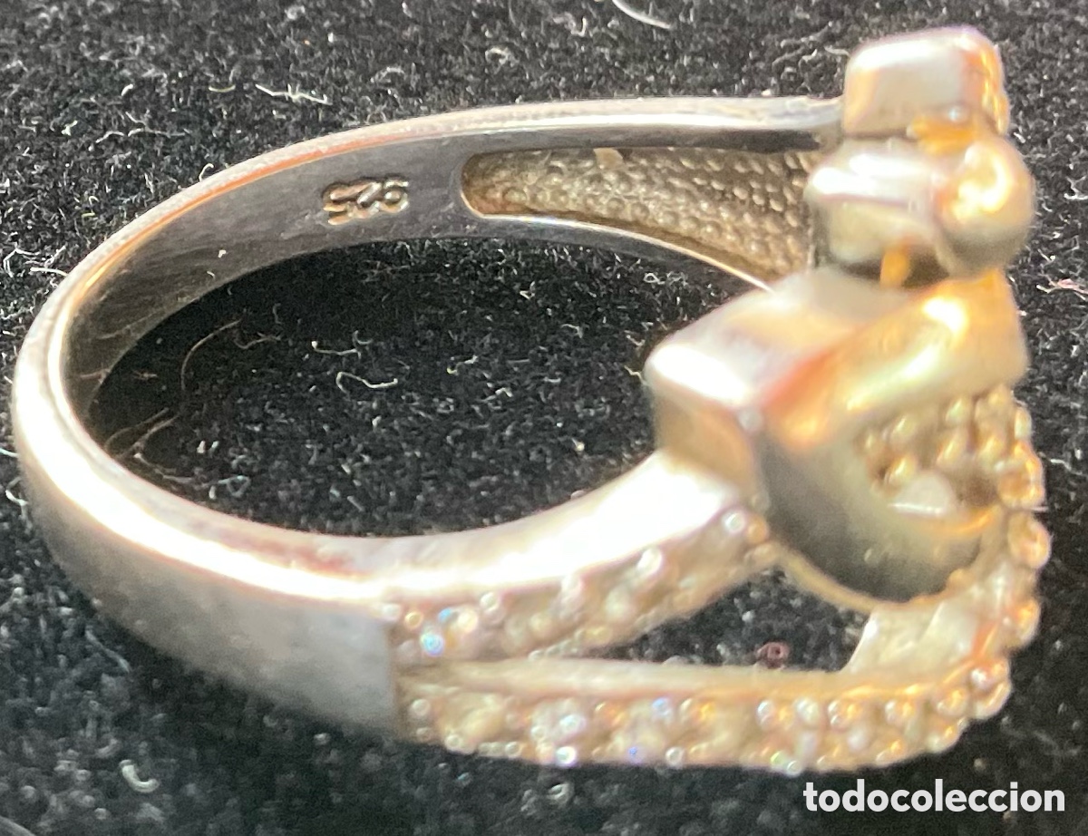 Joyeria: Anillo de plata 925 con marcasitas. - Foto 3