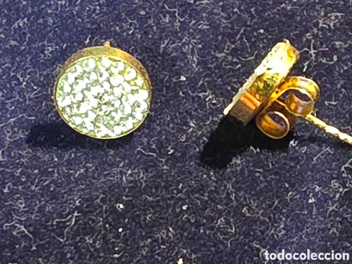 Joyeria: Pendientes oro 18 kl. Zirconitas - Foto 1