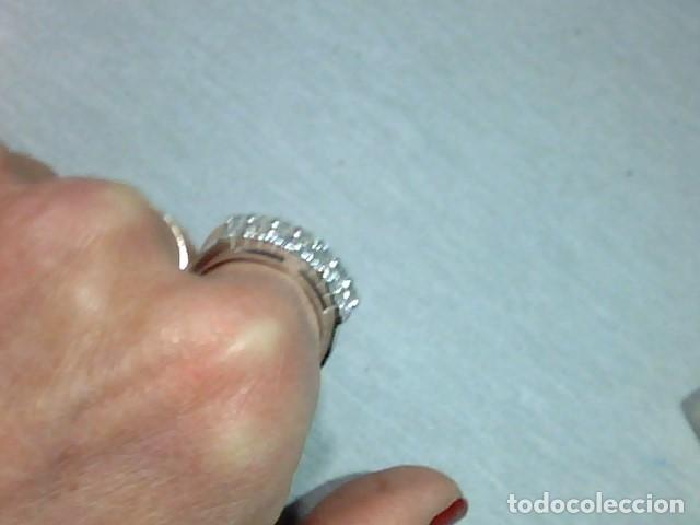 Joyeria: anillo oro blanco 18 kts con diamantes - Foto 7