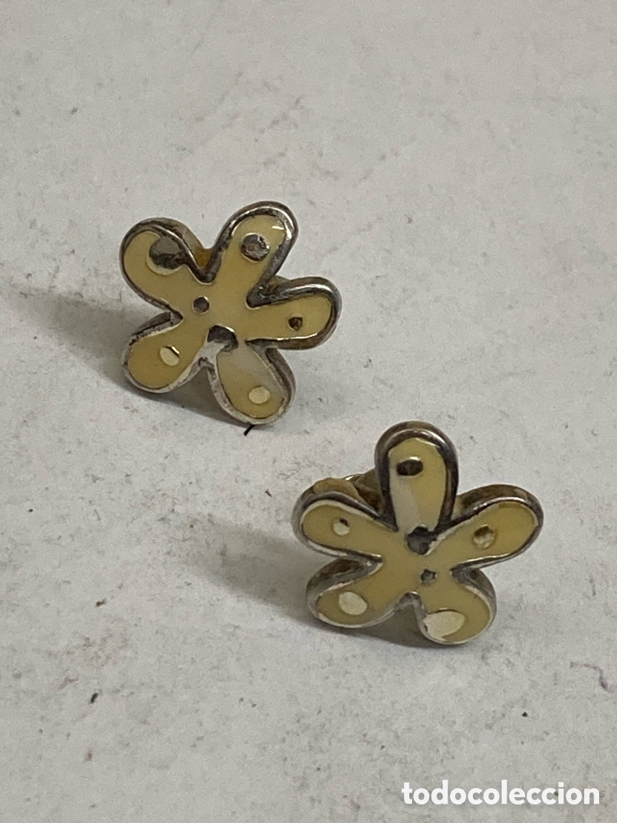 Joyeria: Pendientes de plata esmaltado P386 - Foto 1