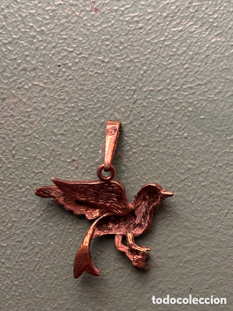 Joyeria: COLGANTE EN ORO PLATA Y GRANATE - Foto 3