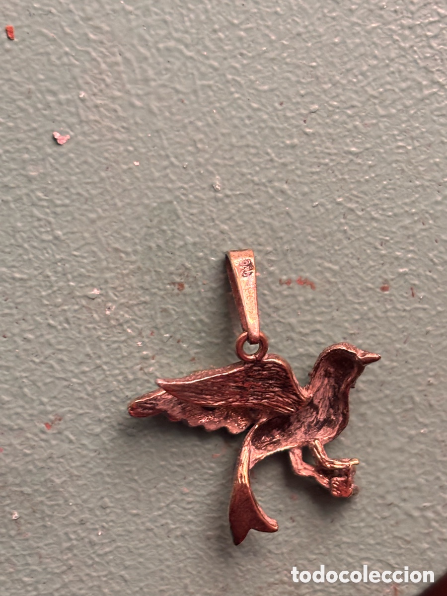 Joyeria: COLGANTE EN ORO PLATA Y GRANATE - Foto 4