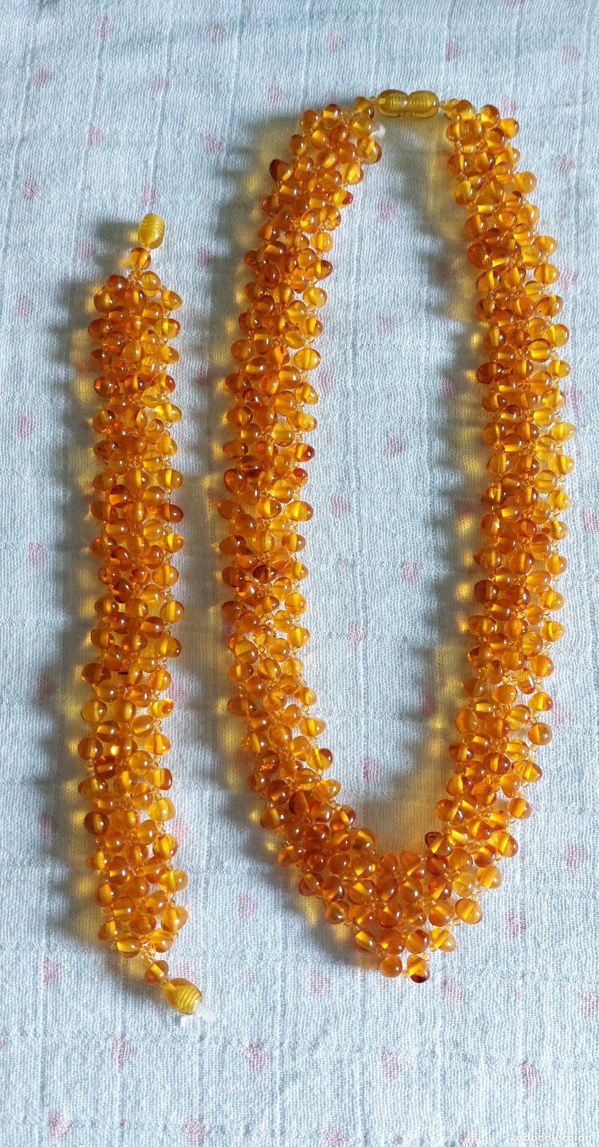 Joyeria: Collar y pulsera ambar - Foto 1
