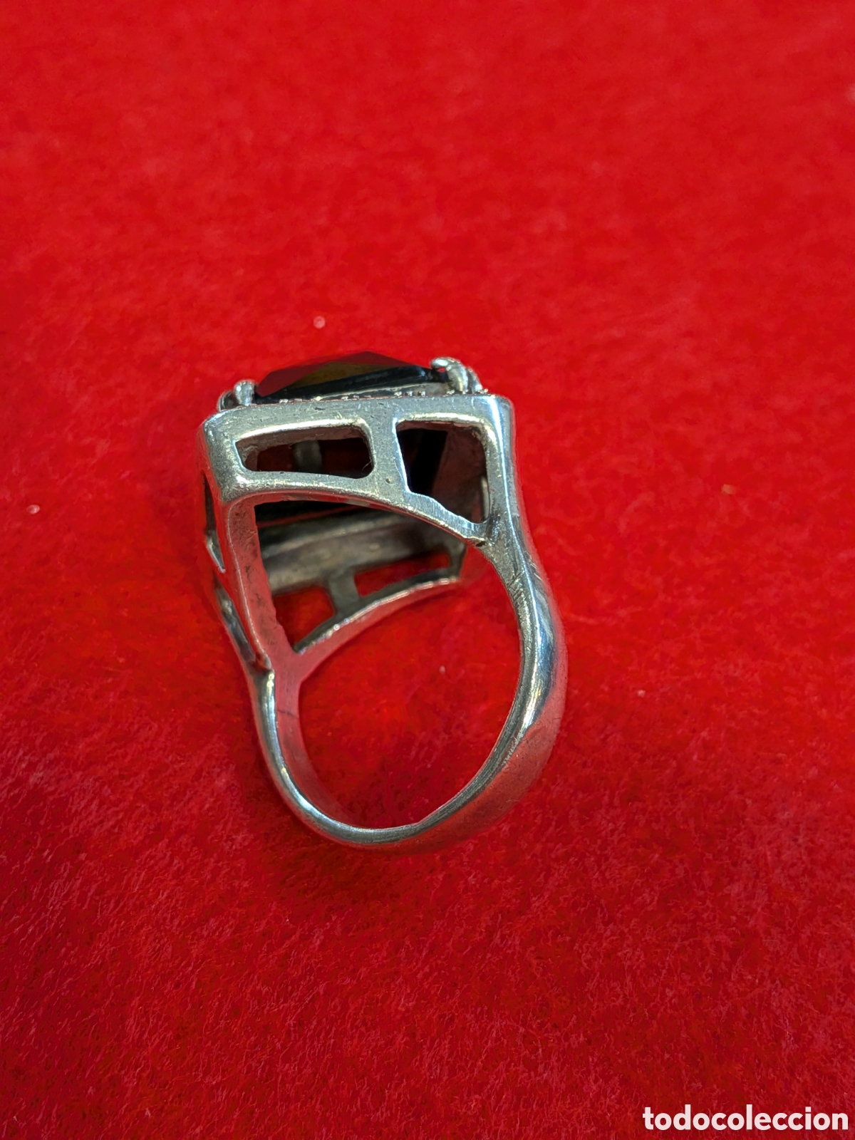 Joyeria: Anillo en plata y piedra onix o similar. 925. REF-4709.ca4 - Foto 5
