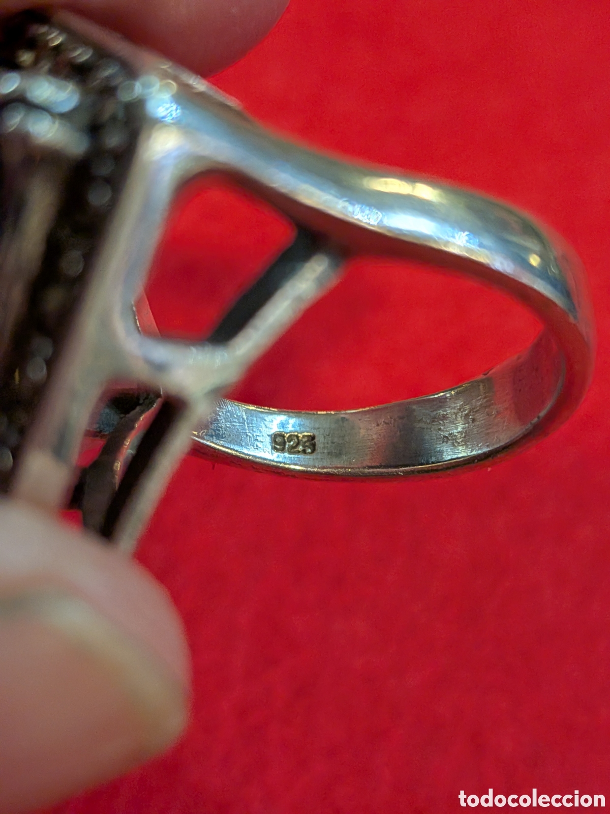 Joyeria: Anillo en plata y piedra onix o similar. 925. REF-4709.ca4 - Foto 6