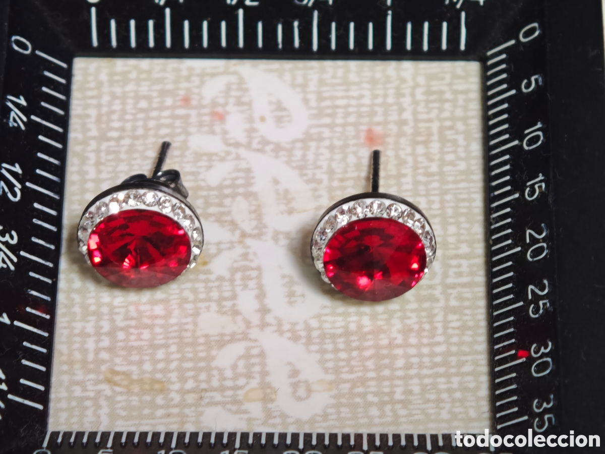 Joyeria: pendientes de plata de ley y piedras de colores - Foto 7