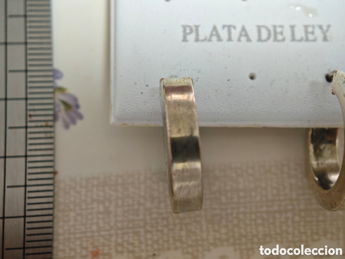Joyeria: pendientes en plata dorada nuevos estrenar - Foto 4