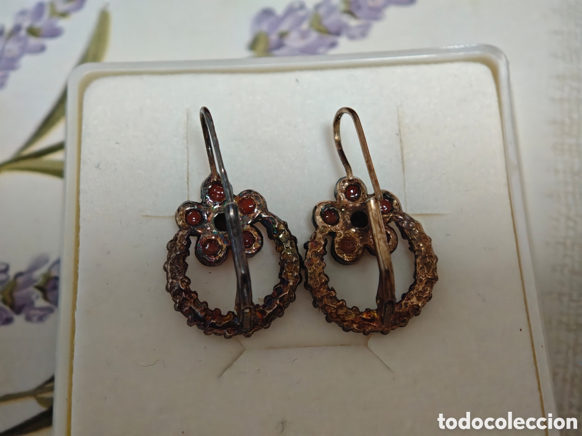Joyeria: pendientes en plata rojiza y corales - Foto 6