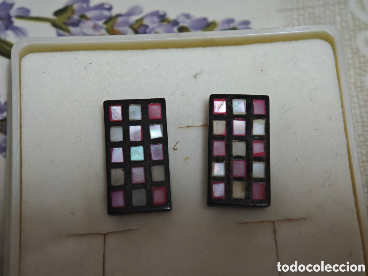 Joyeria: bonitos pendientes en plata de ley y n&aacute;car - Foto 7