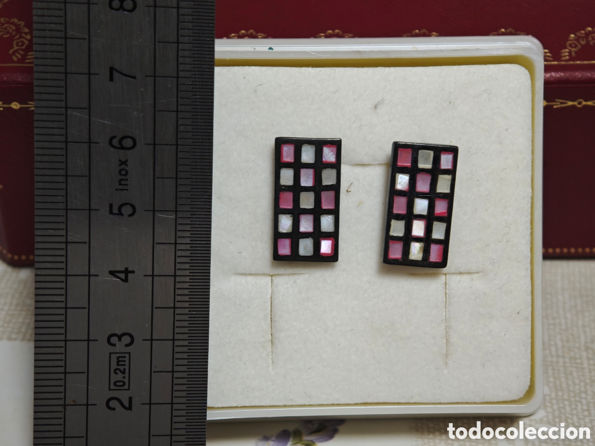 Joyeria: bonitos pendientes en plata de ley y n&aacute;car - Foto 8