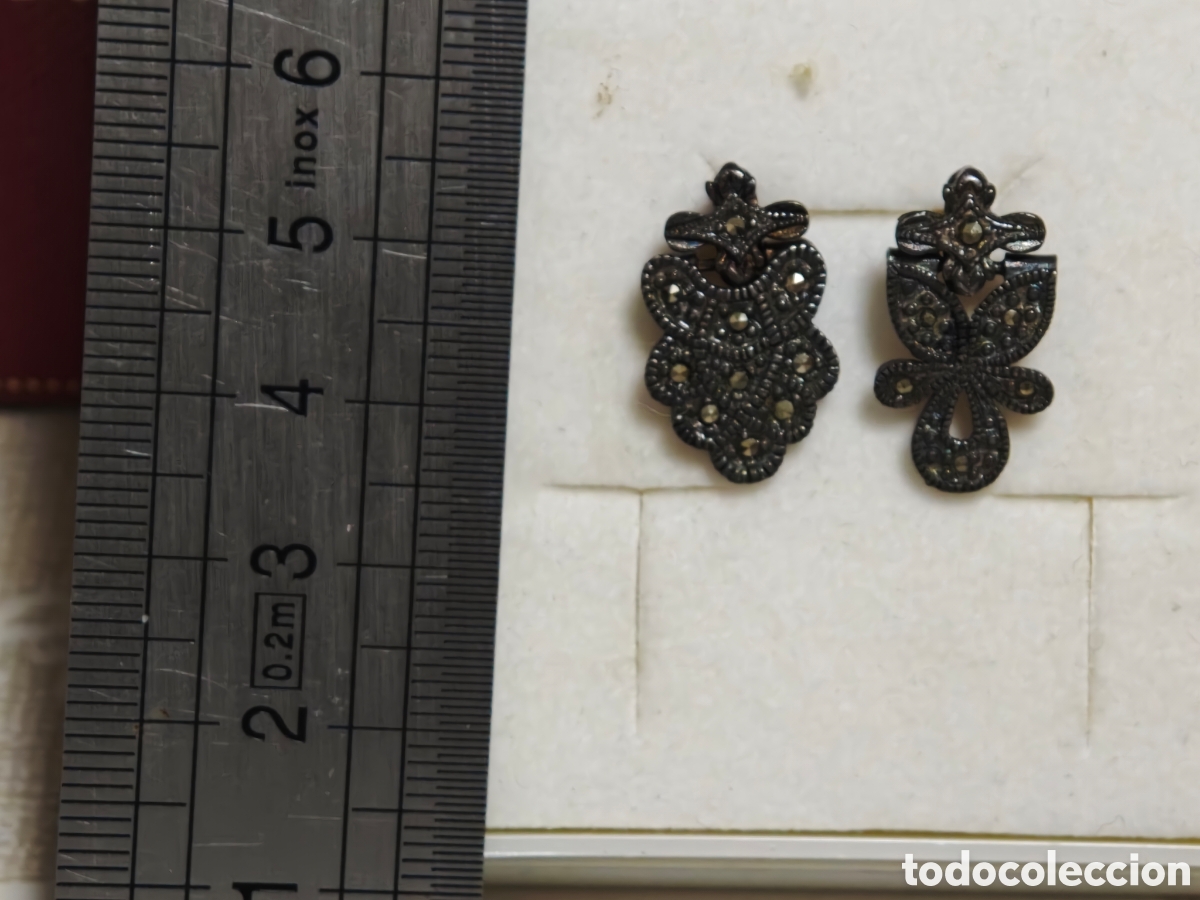 Joyeria: bonitos pendientes en plata de ley con marcasitas - Foto 5