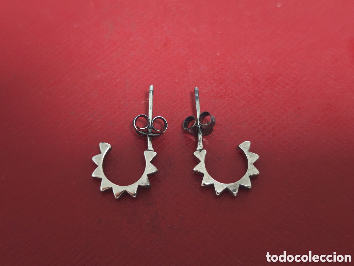 Joyeria: pendientes en plata de ley - Foto 1