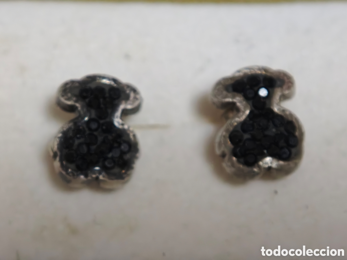 Joyeria: bonitos pendientes en plata de ley con piedras On&iacute;s osos - Foto 2