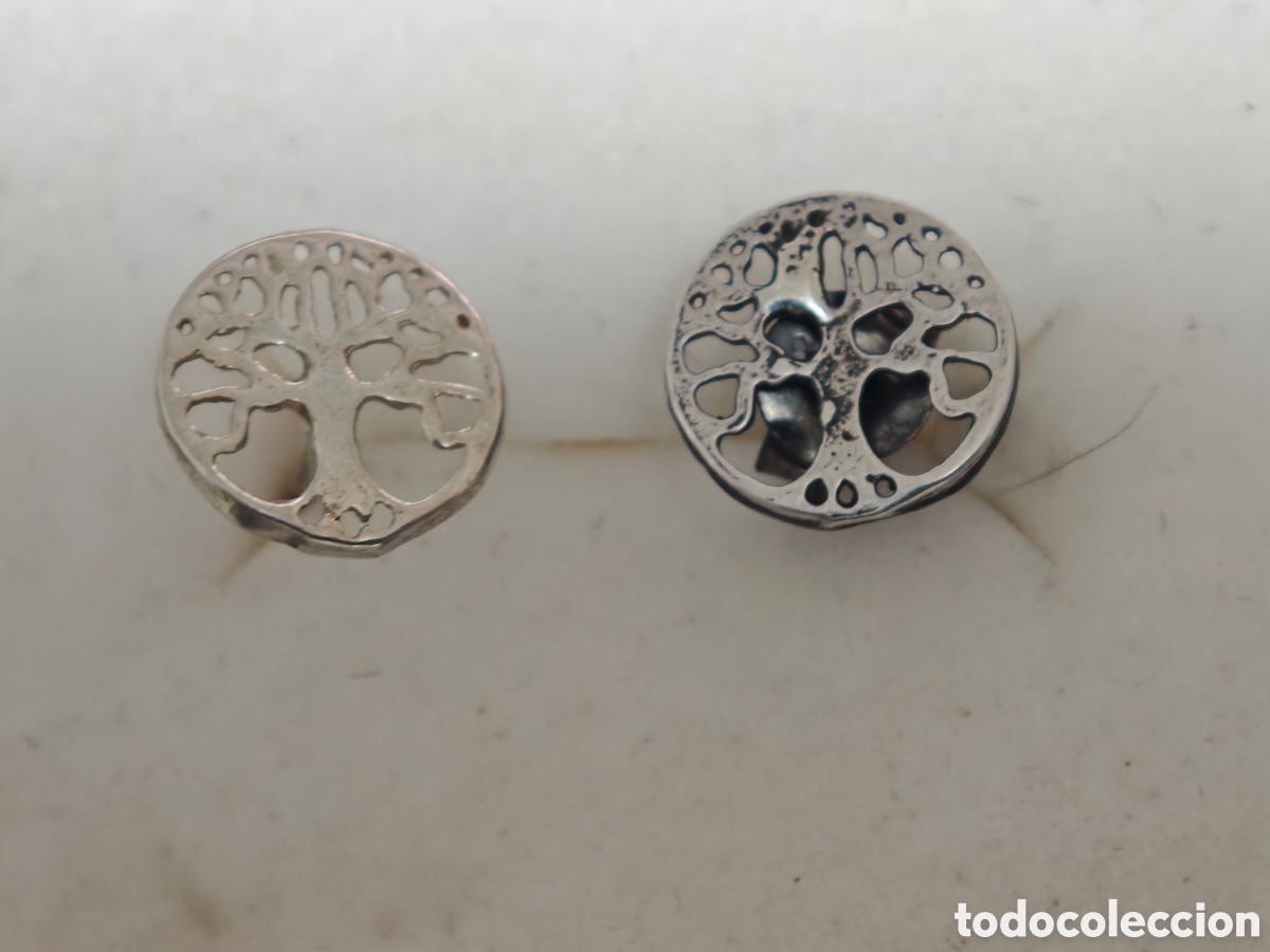 Joyeria: pendientes en plata de ley &aacute;rbol de la vida - Foto 1