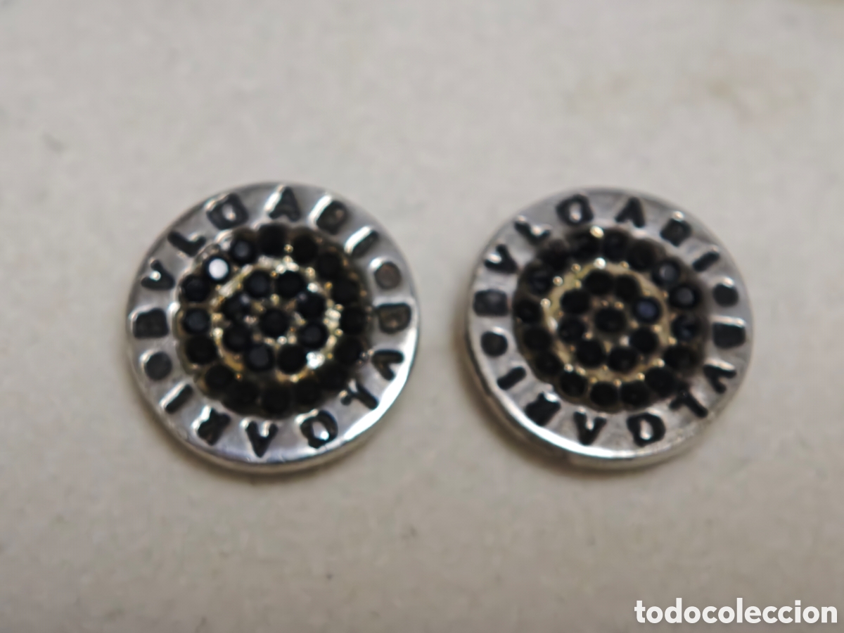 Joyeria: pendientes en plata de ley y piedras On&iacute;s - Foto 5