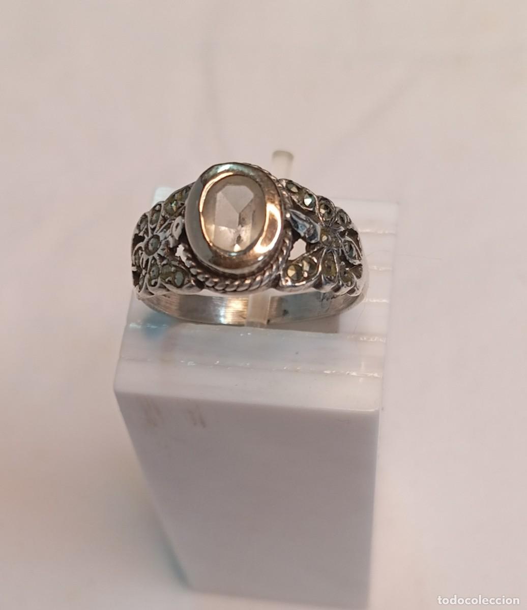 Joyeria: SORTIJA DE PLATA SIGLO XIX - Foto 1