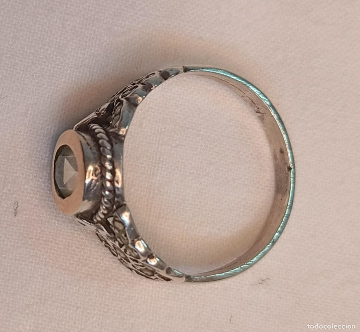 Joyeria: SORTIJA DE PLATA SIGLO XIX - Foto 3