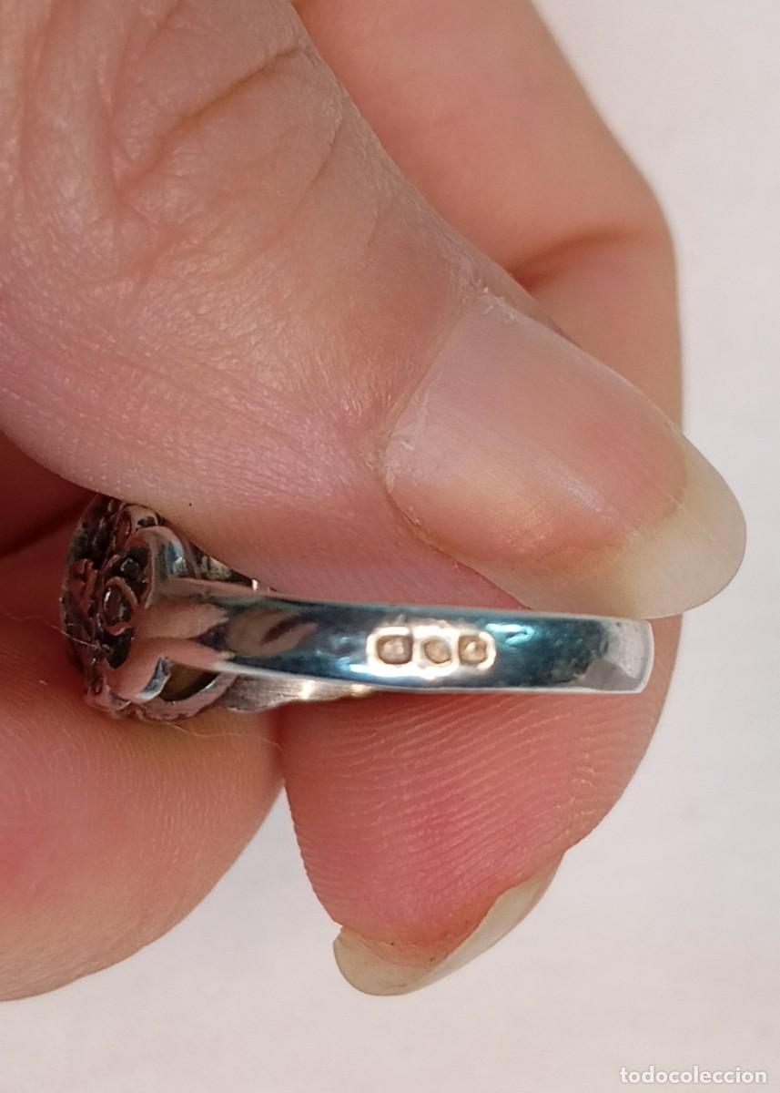 Joyeria: SORTIJA DE PLATA SIGLO XIX - Foto 4