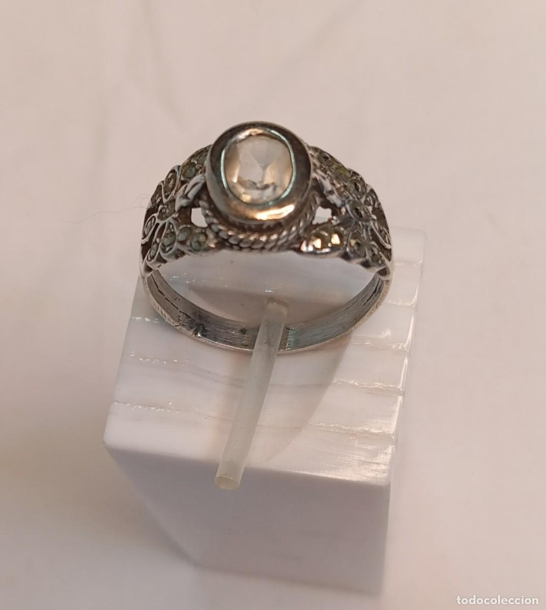 Joyeria: SORTIJA DE PLATA SIGLO XIX - Foto 6