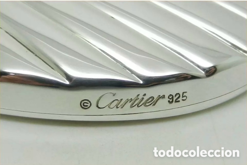 Joyeria: CARTIER Espejo de Plata de Ley - Foto 4