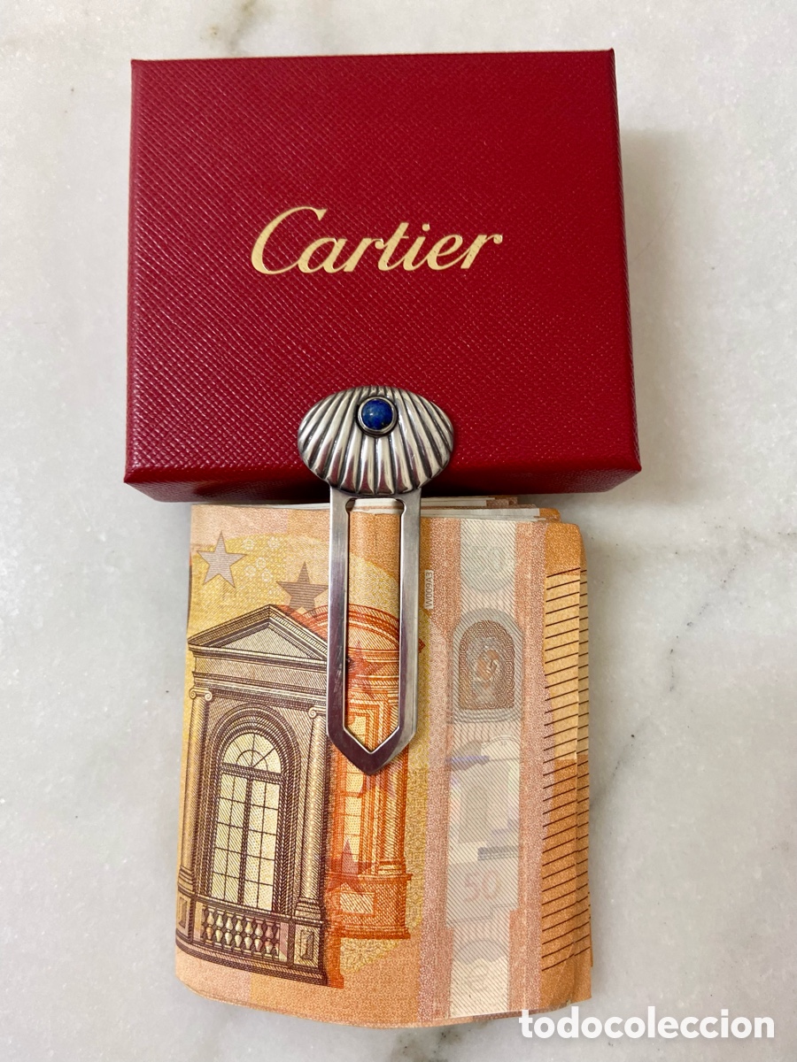 Joyeria: CARTIER SUJETABILLETES DE PLATA DE LEY - Foto 1