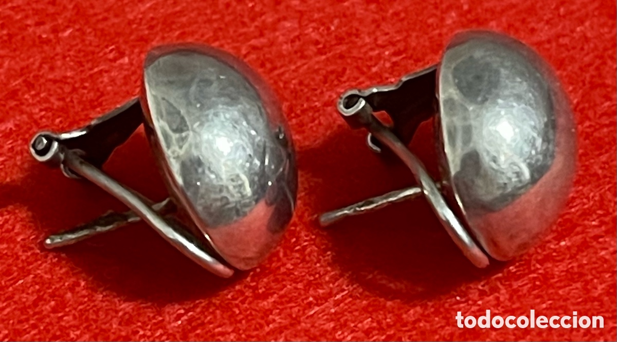 Joyeria: Hermosa pareja de pendientes en plata de ley - Foto 3