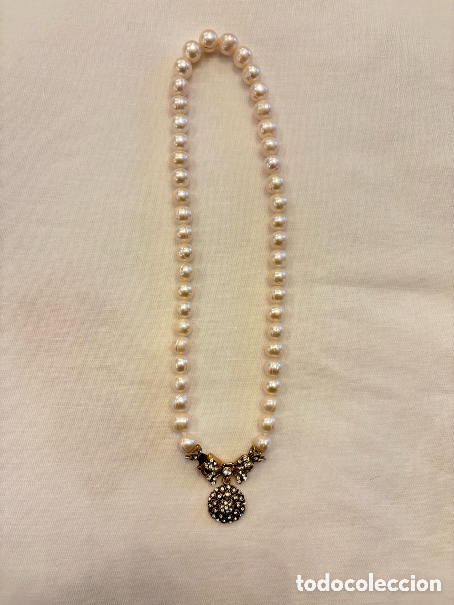 Joyeria: Collar de perlas japonesas 23 cm - Foto 1