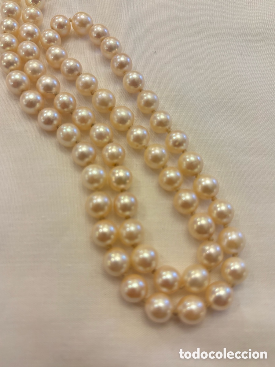 Joyeria: Collar de perlas Acoya con broche de oro 18K - Foto 2