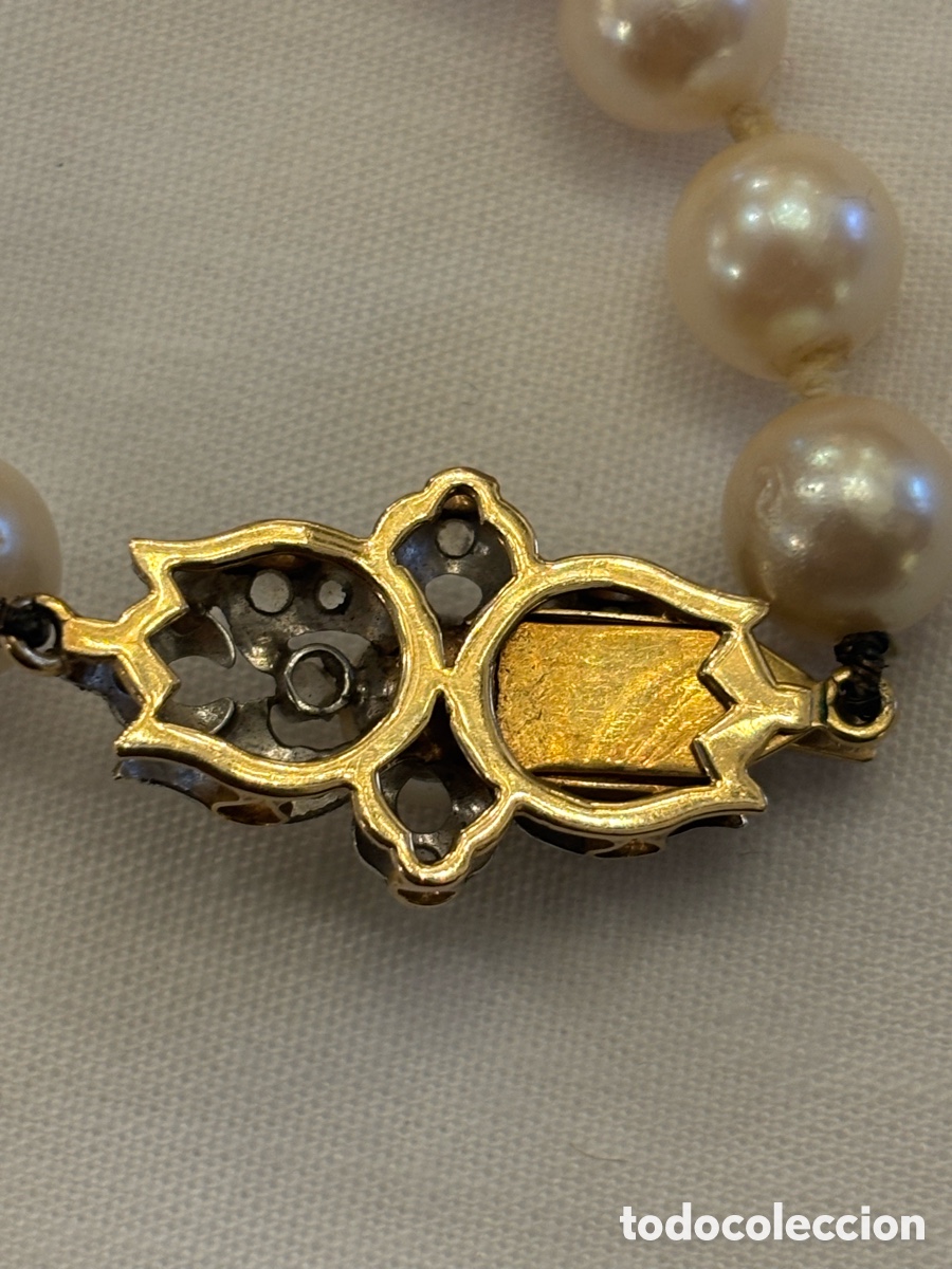 Joyeria: Collar de perlas Acoya con broche de oro 18K - Foto 5