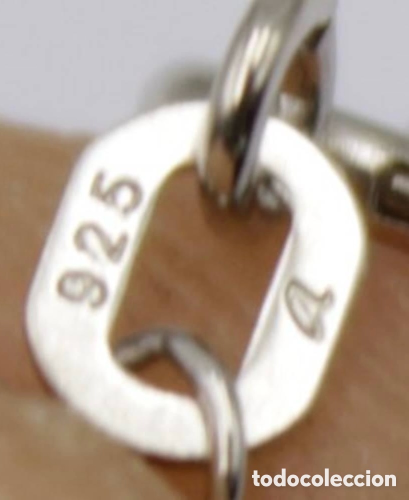 Joyeria: Collar de plata 925 con un colgante turquesa - Foto 4