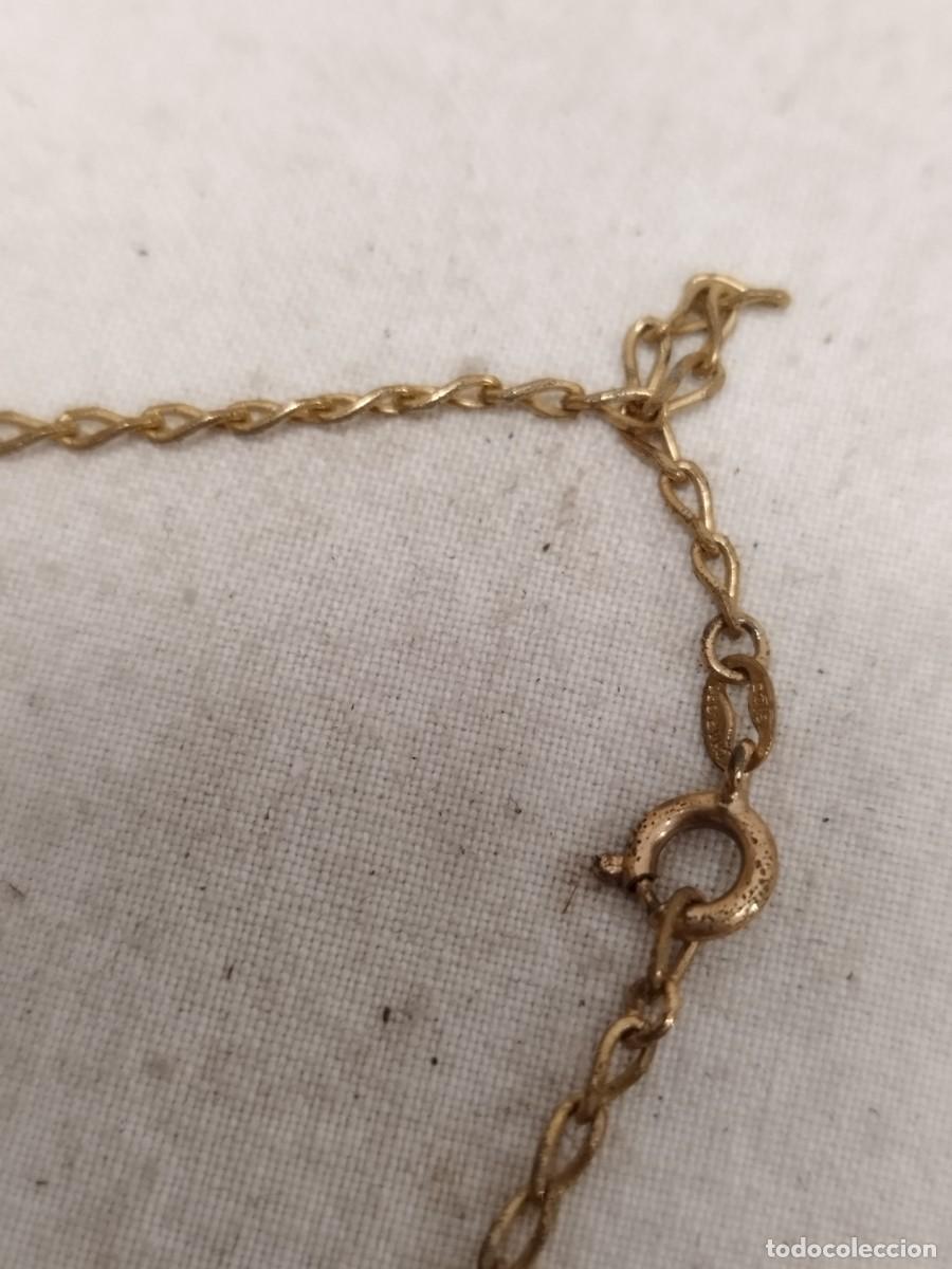 Joyeria: Antigua cadena, collar con pedrer&iacute;a a identificar. - Foto 8