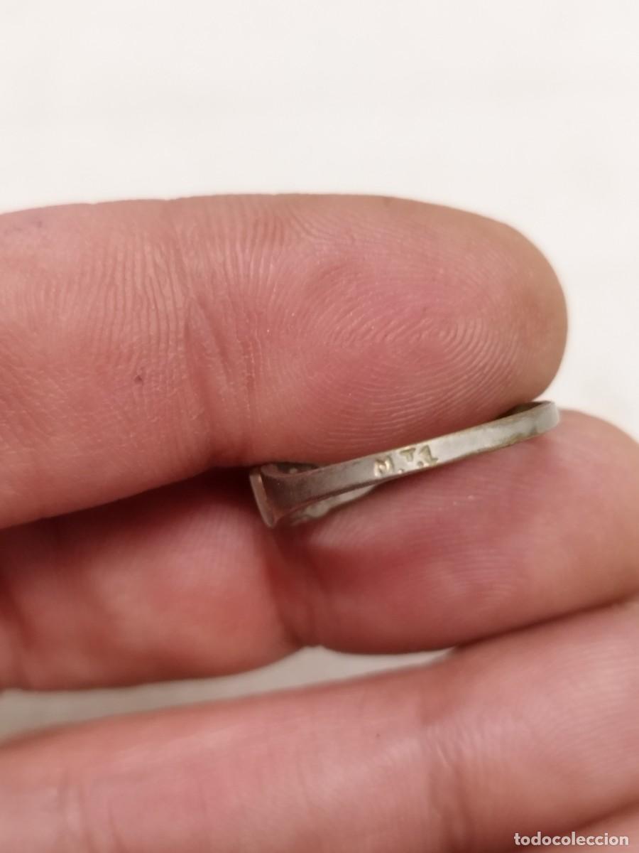 Joyeria: Antiguo anillo con marcaje a identificar. - Foto 5