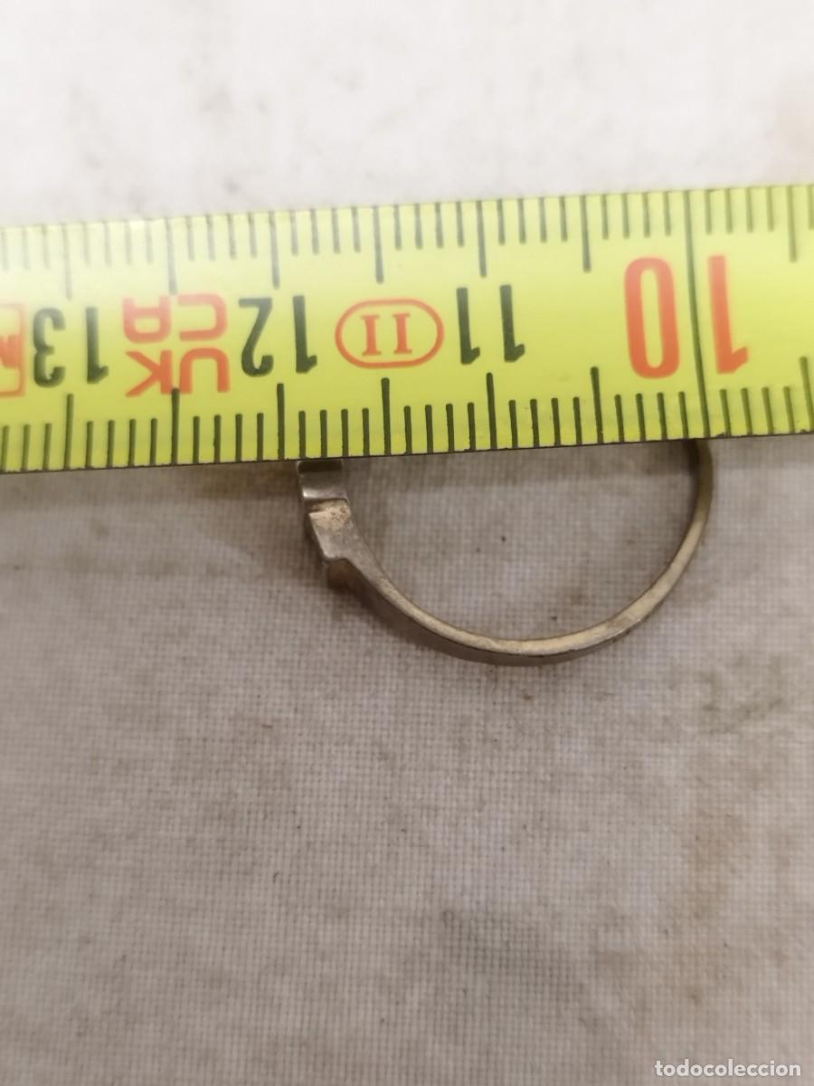 Joyeria: Antiguo anillo con marcaje a identificar. - Foto 6