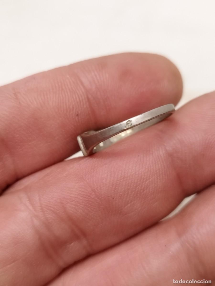 Joyeria: Antiguo anillo con marcaje a identificar. - Foto 7