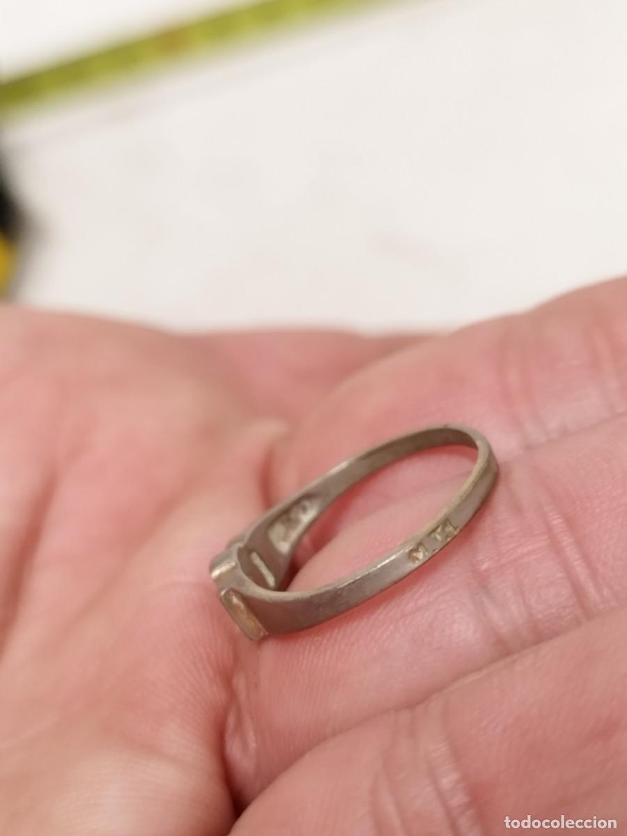 Joyeria: Antiguo anillo con marcaje a identificar. - Foto 8
