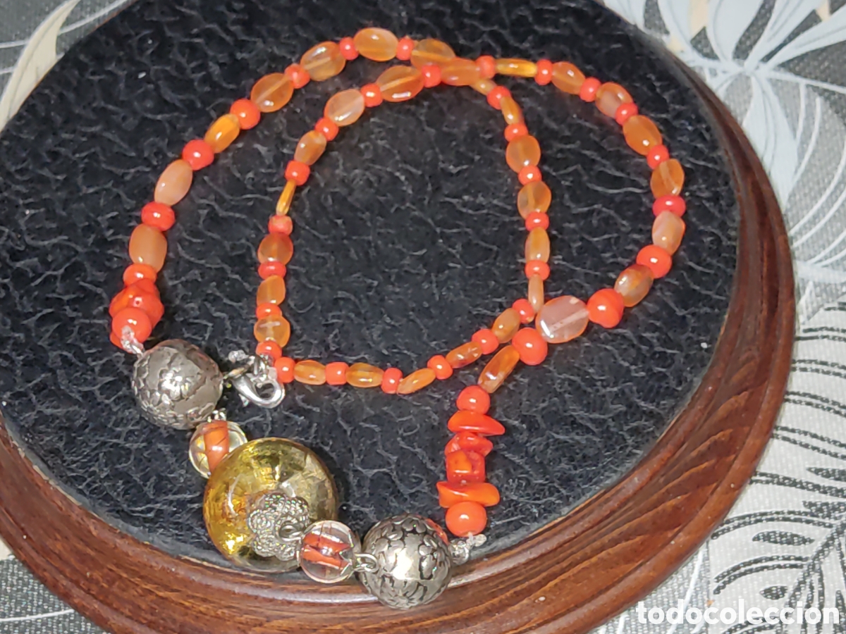 Joyeria: Collar de cristal de Murano.Vintage. - Foto 3