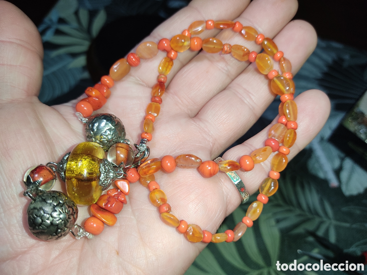 Joyeria: Collar de cristal de Murano.Vintage. - Foto 4