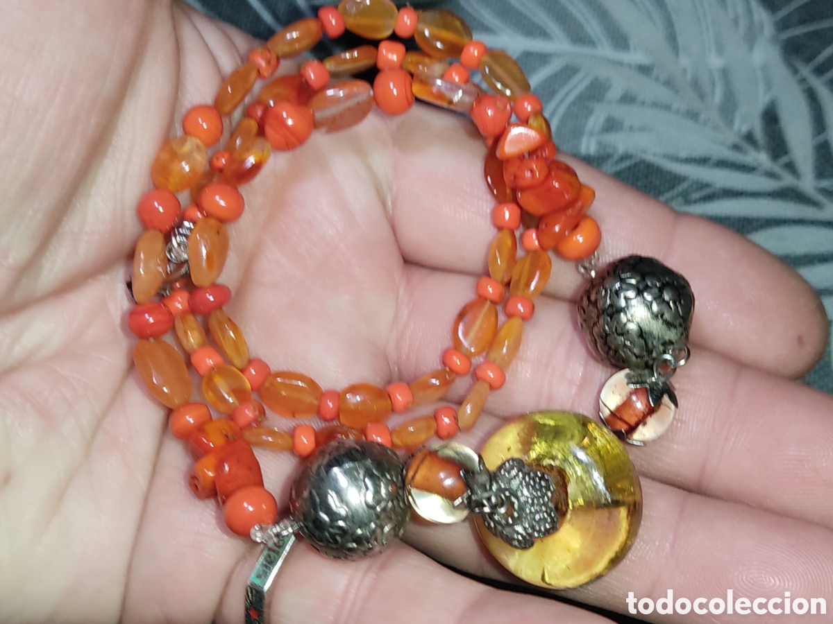 Joyeria: Collar de cristal de Murano.Vintage. - Foto 5