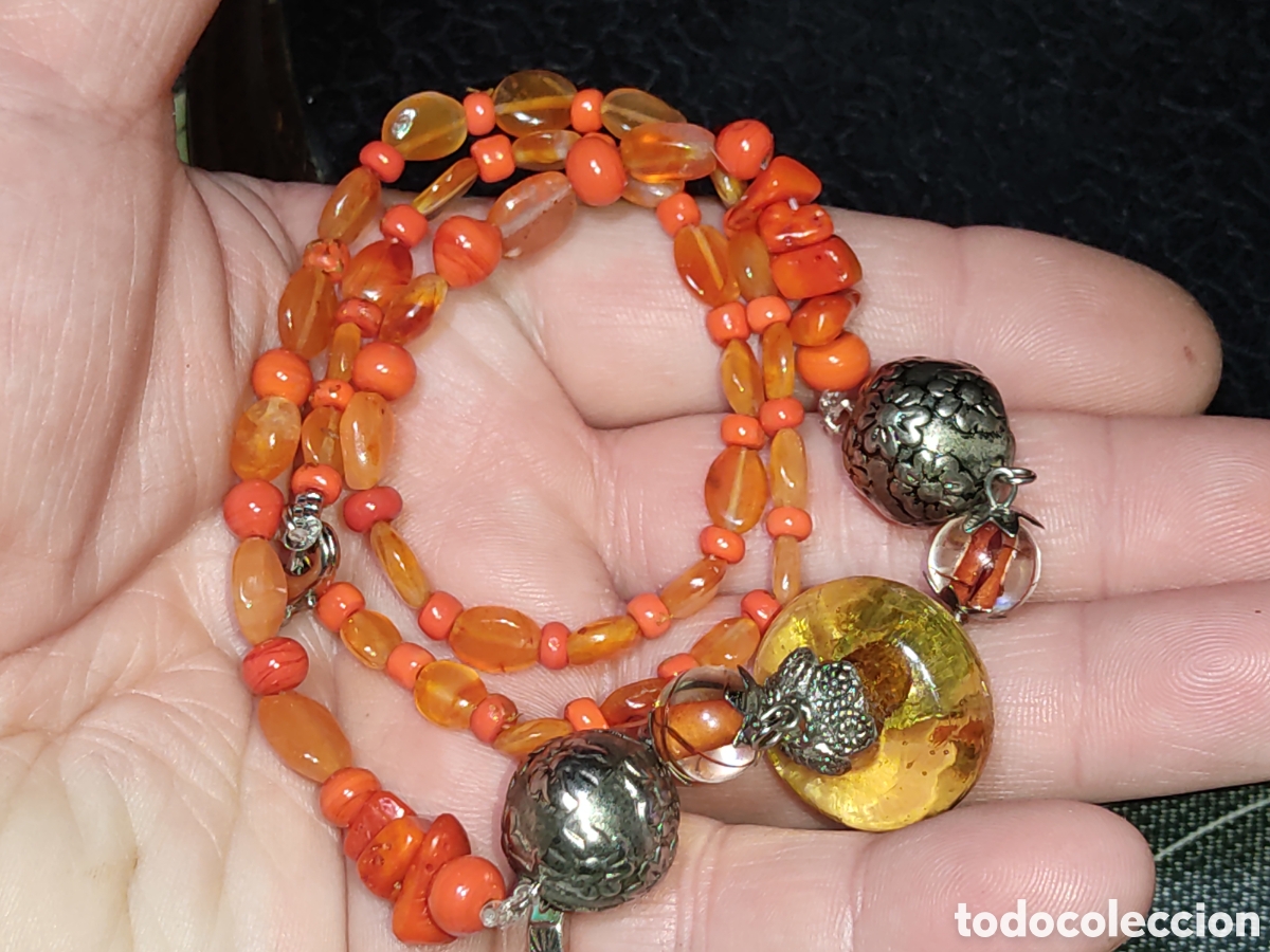 Joyeria: Collar de cristal de Murano.Vintage. - Foto 6