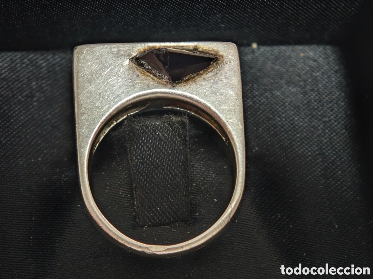 Joyeria: anillo en plata de ley con amatista - Foto 7