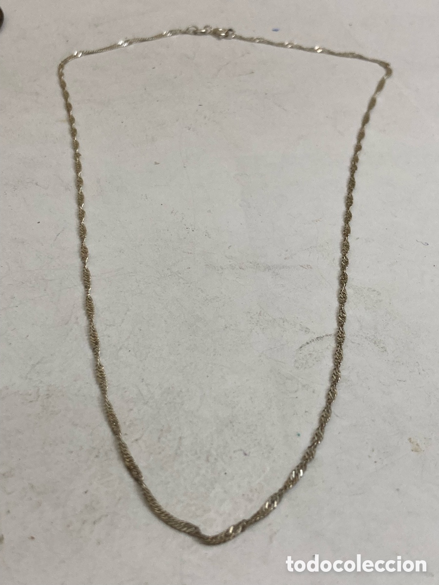 Joyeria: Cadena de plata SINGAPUR-50CM /CA394-1 - Foto 1