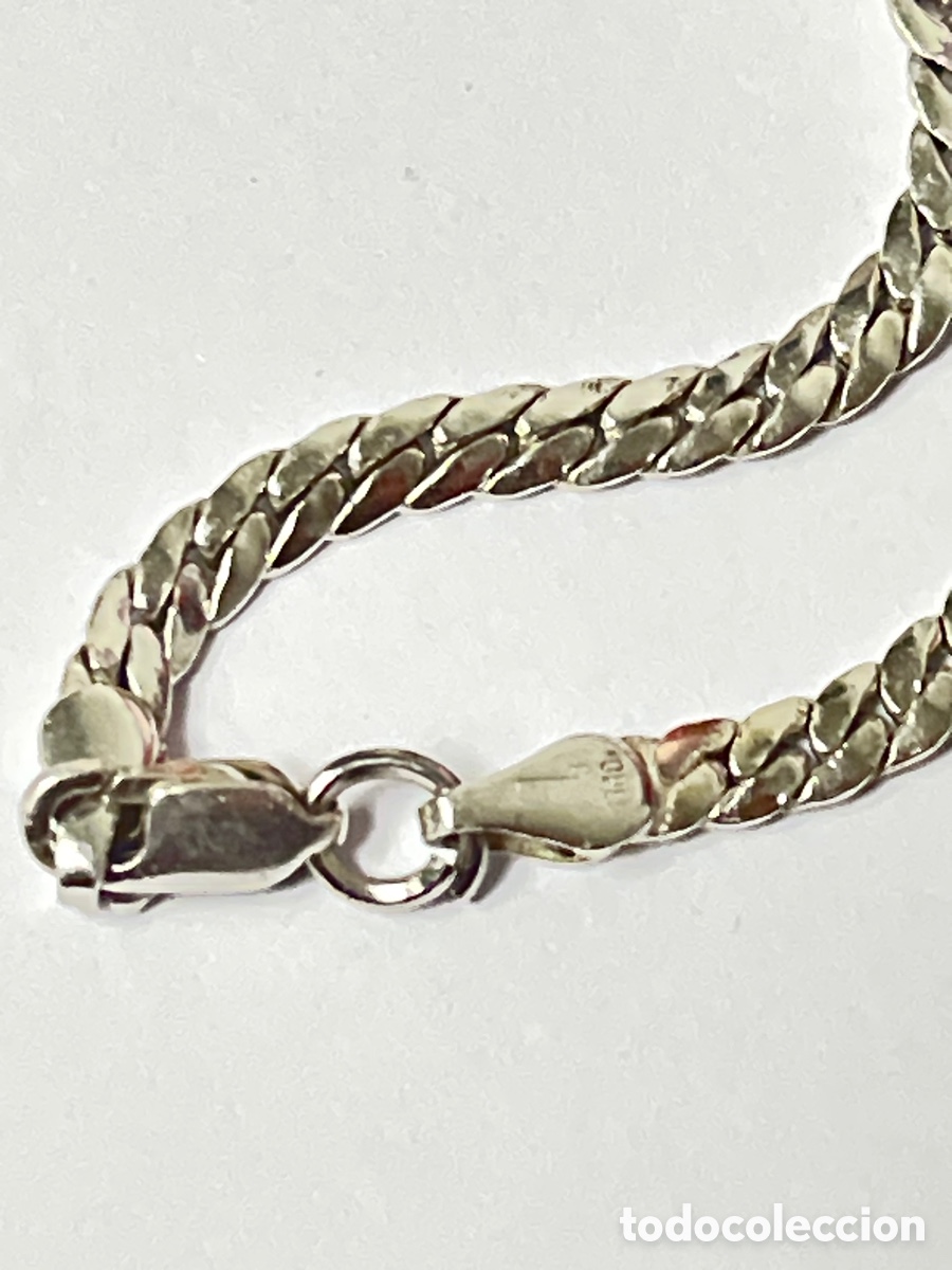 Joyeria: Cadena barbada caballero de plata /CA384-2 - Foto 4