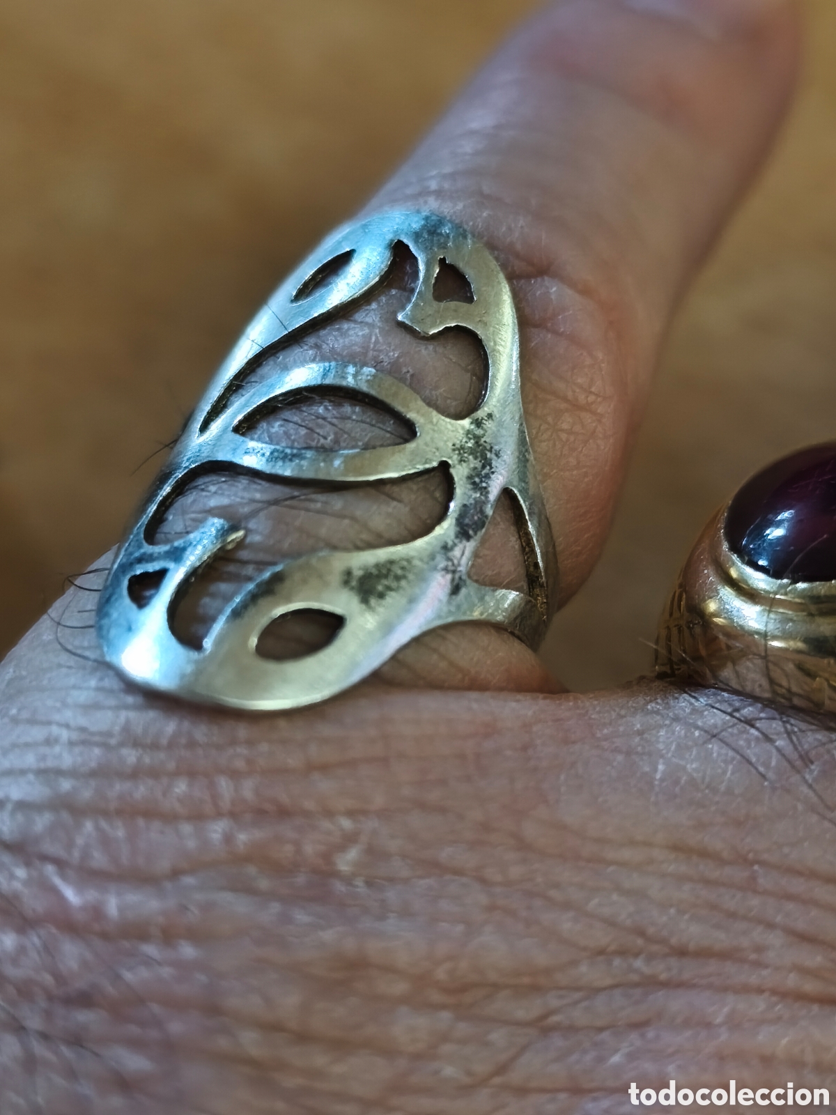 Joyeria: Anillo Plata de Ley dise&ntilde;o abierto - Foto 4
