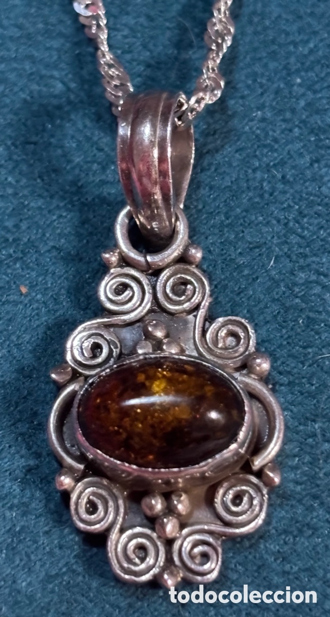 Joyeria: Cadena y colgante de plata - Foto 2