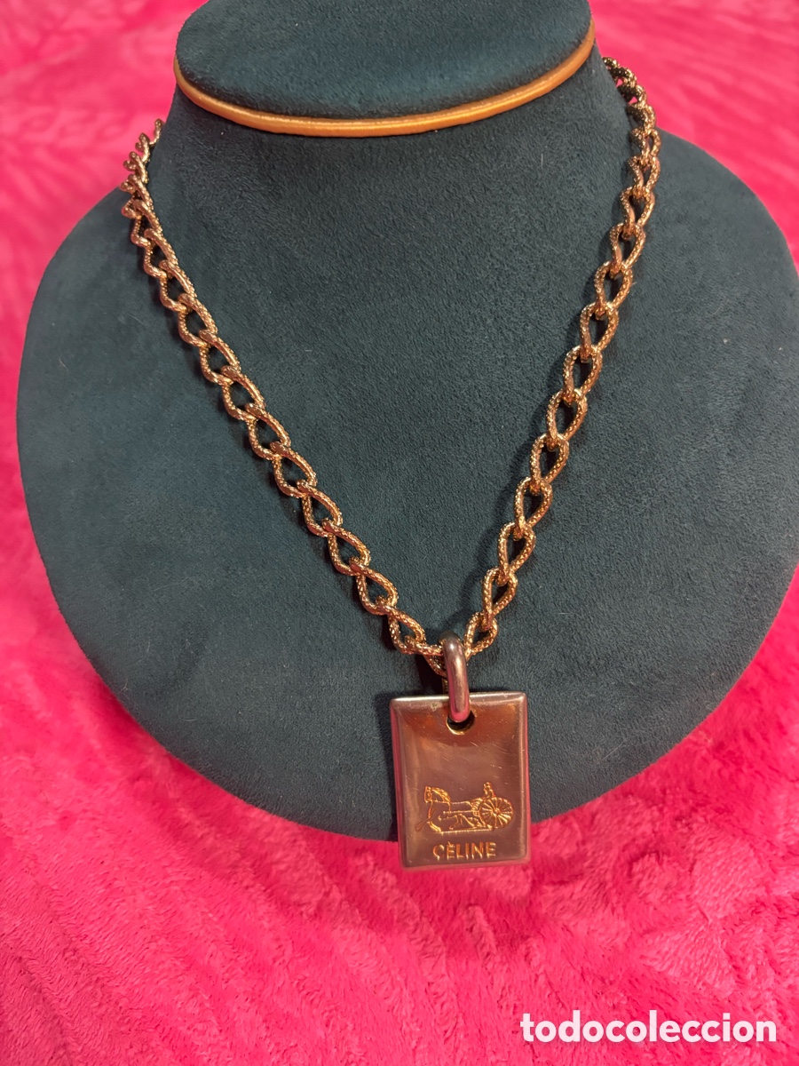Joyeria: Colgante con cadena dorada - Foto 1
