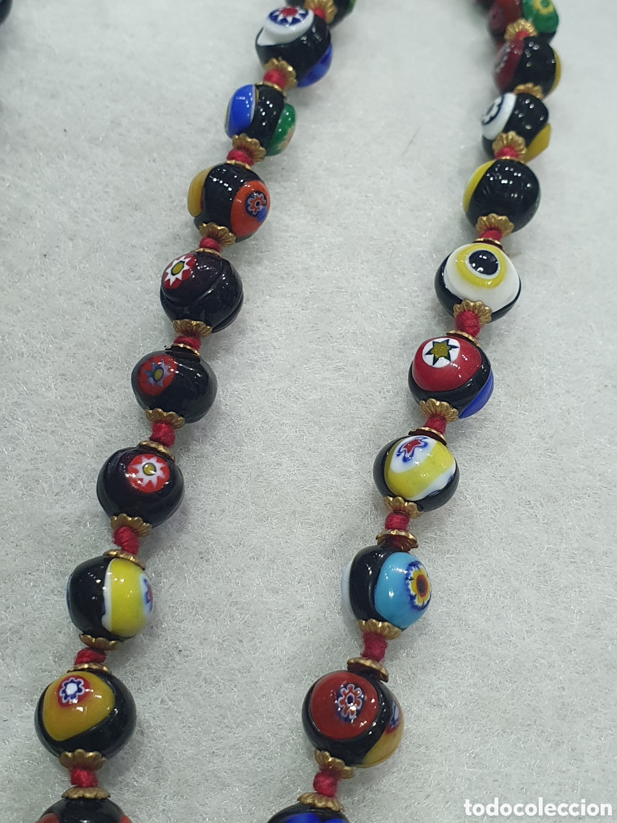 Joyeria: Collar en cristal de Murano. (L67) - Foto 2